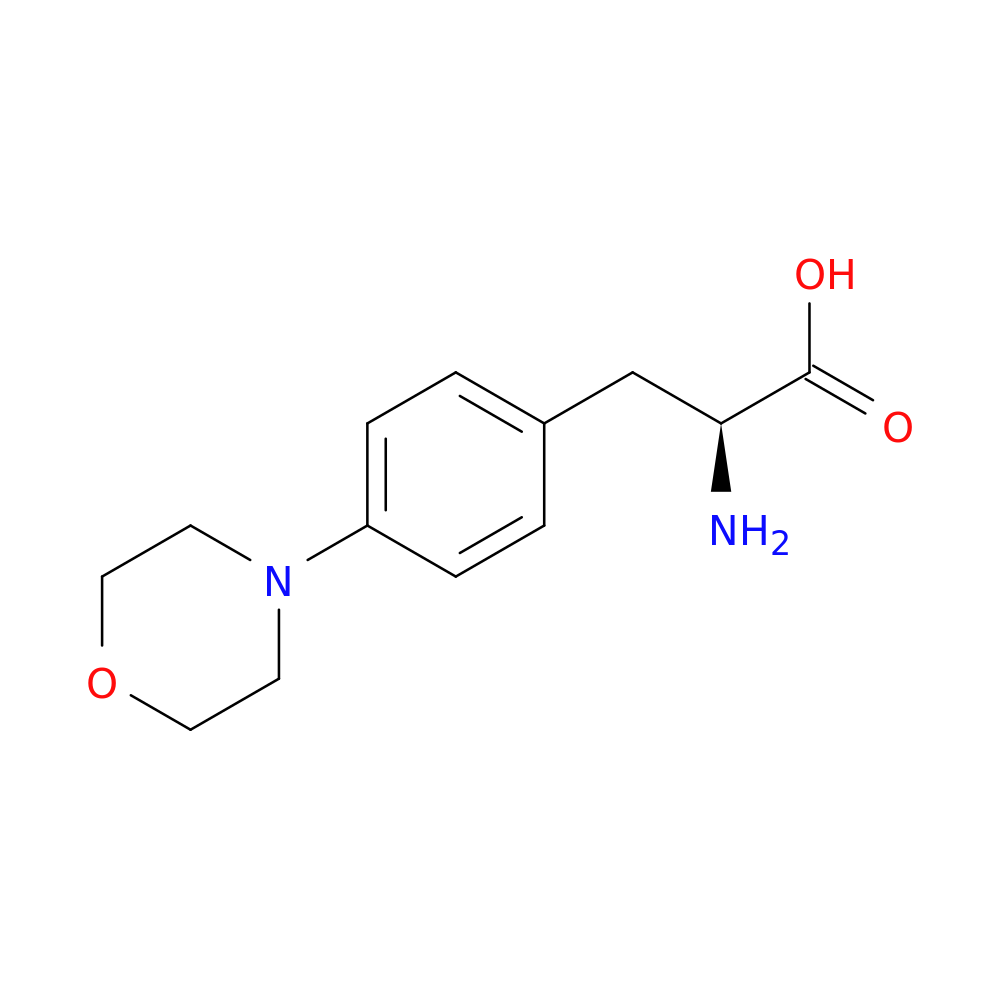 (2S)-2-Amino-3-(4-morpholin-4-ylphenyl)propanoic Acid