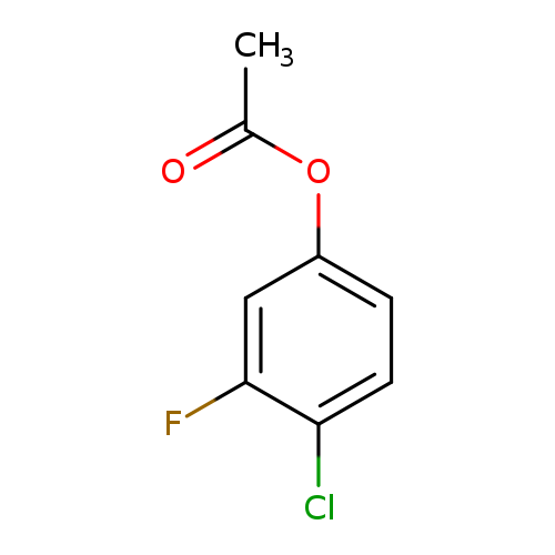 4-Chloro-3-fluorophenyl acetate
