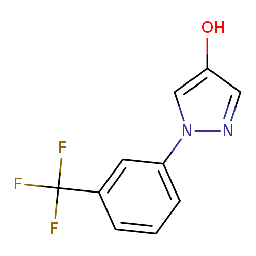 1-[3-(Trifluoromethyl)phenyl]-1h-pyrazol-4-ol