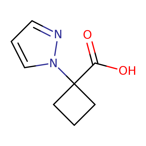 1-(1H-pyrazol-1-yl)cyclobutane-1-carboxylic acid