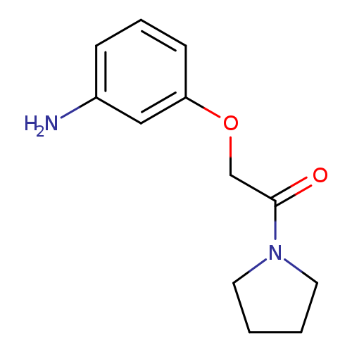 2-(3-aminophenoxy)-1-(pyrrolidin-1-yl)ethan-1-one