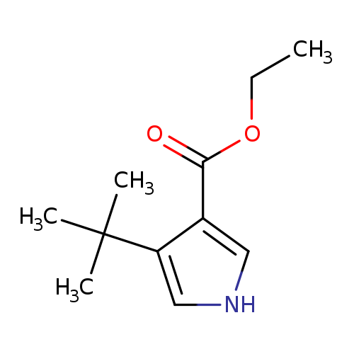 ethyl 4-tert-butyl-1H-pyrrole-3-carboxylate