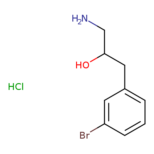 1-amino-3-(3-bromophenyl)propan-2-ol hydrochloride