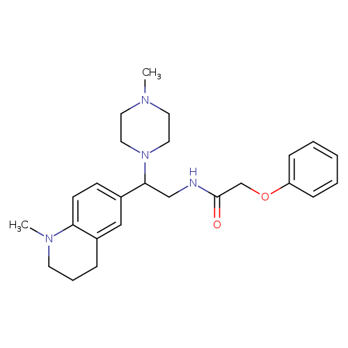 N-[2-(1-methyl-1,2,3,4-tetrahydroquinolin-6-yl)-2-(4-methylpiperazin-1-yl)ethyl]-2-phenoxyacetamide