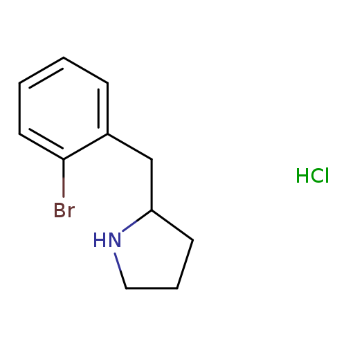 2-[(2-bromophenyl)methyl]pyrrolidine hydrochloride