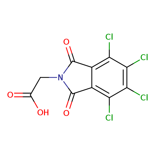 2H-Isoindole-2-acetic acid, 4,5,6,7-tetrachloro-1,3-dihydro-1,3-dioxo-
