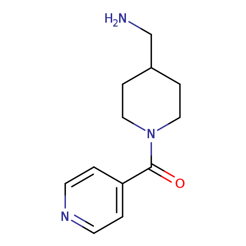 [(1-Isonicotinoylpiperidin-4-yl)methyl]amine
