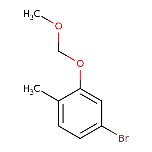 Benzene, 4-bromo-2-(methoxymethoxy)-1-methyl-