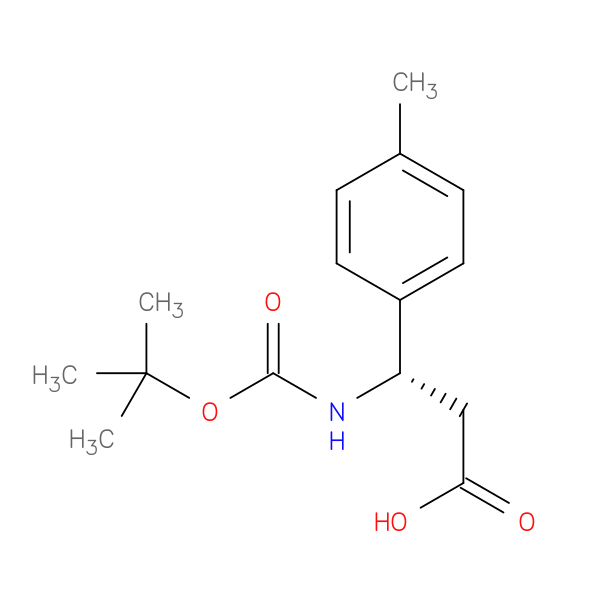 Boc-(s)-3-amino-3-(4-methyl-phenyl)-propionic acid