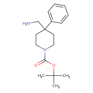 tert-Butyl 4-(aminomethyl)-4-phenylpiperidine-1-carboxylate