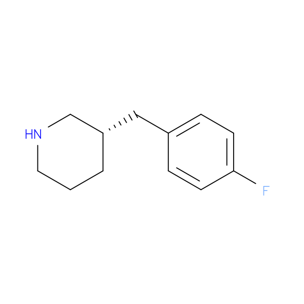 (S)-3-(4-Fluorobenzyl)piperidine