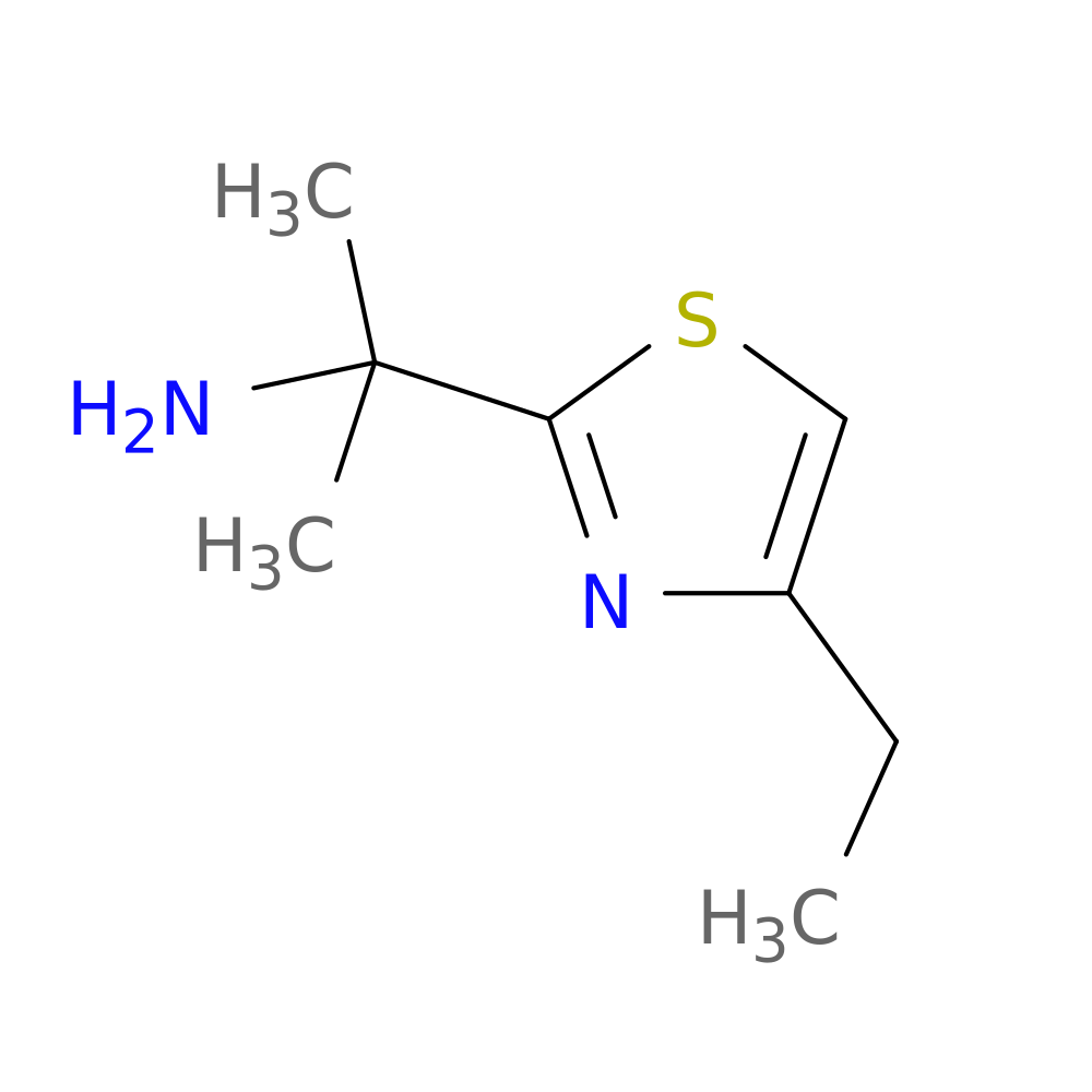 2-(4-ethyl-1,3-thiazol-2-yl)propan-2-amine