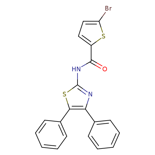 5-bromo-N-(4,5-diphenyl-1,3-thiazol-2-yl)thiophene-2-carboxamide