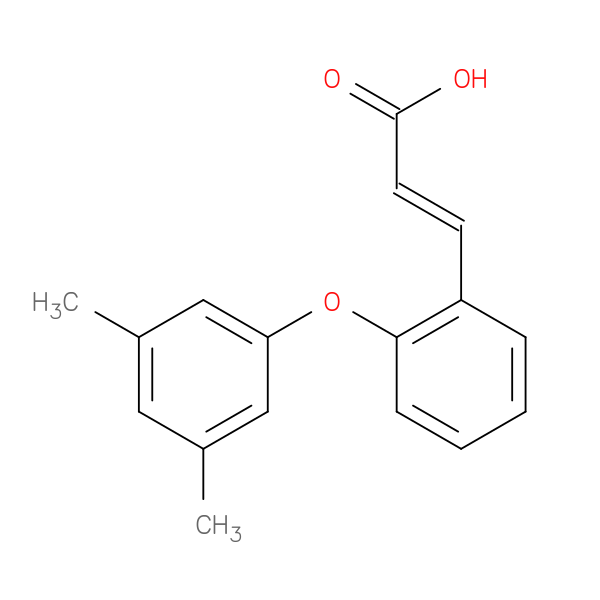 (2E)-3-[2-(3,5-dimethylphenoxy)phenyl]prop-2-enoic acid