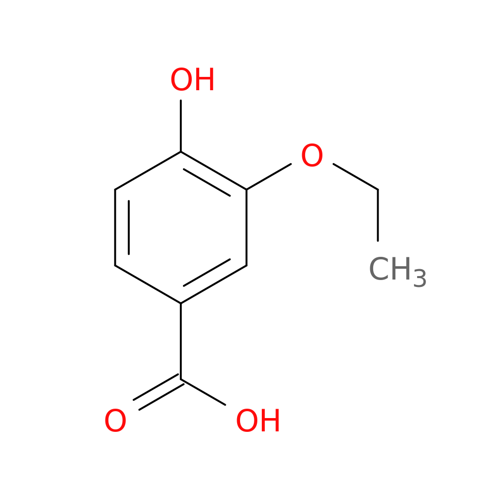 3-Ethoxy-4-hydroxybenzoic acid