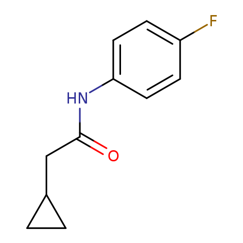 2-cyclopropyl-N-(4-fluorophenyl)acetamide