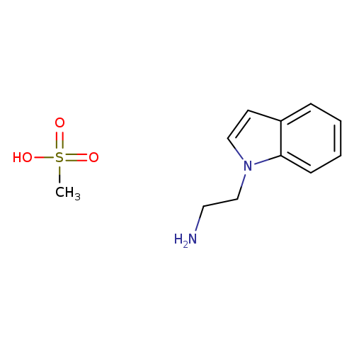 [2-(1H-Indol-1-yl)ethyl]amine methanesulfonate