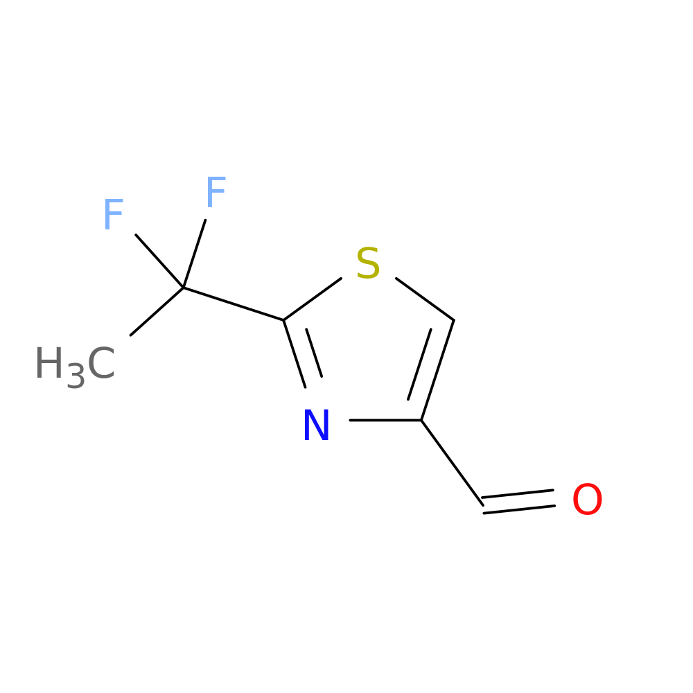 2-(1,1-difluoroethyl)-1,3-thiazole-4-carbaldehyde