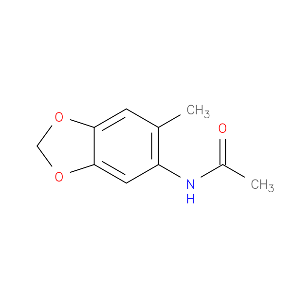 N-(6-methyl-1,3-dioxaindan-5-yl)acetamide