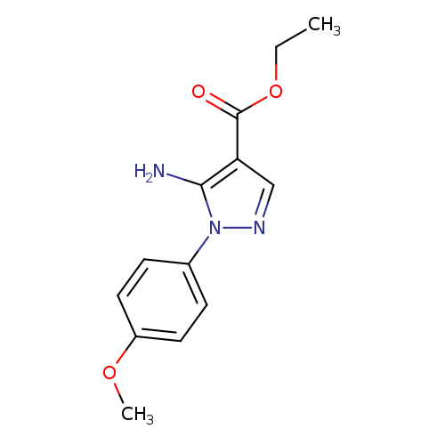 Ethyl 5-amino-1-(4-methoxyphenyl)-1H-pyrazole-4-carboxylate