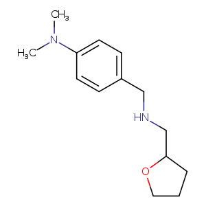 N,N-dimethyl-4-({[(oxolan-2-yl)methyl]amino}methyl)aniline