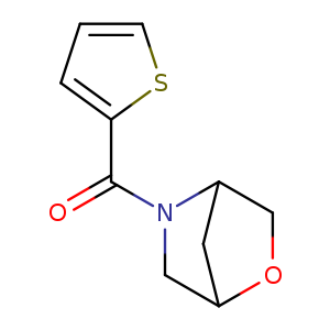 5-(thiophene-2-carbonyl)-2-oxa-5-azabicyclo[2.2.1]heptane