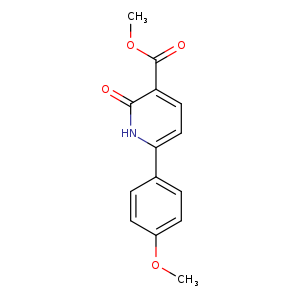 Methyl 6-(4-methoxyphenyl)-2-oxo-1,2-dihydropyridine-3-carboxylate