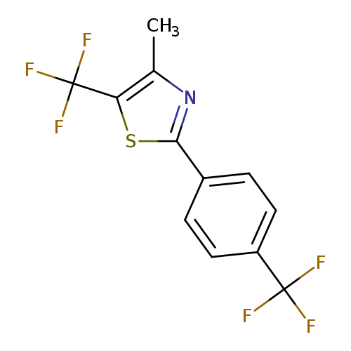 4-Methyl-5-trifluoromethyl-2-(4-trifluoromethyl-phenyl)-thiazole