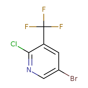 Pyridine, 5-bromo-2-chloro-3-(trifluoromethyl)-