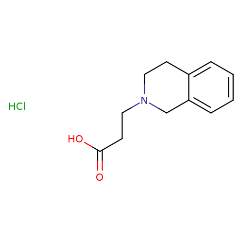 3-(1,2,3,4-Tetrahydroisoquinoline-2-yl)propionic acid hydrochloride