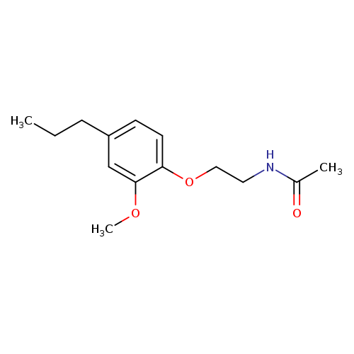 N-[2-(2-Methoxy-4-propylphenoxy)ethyl]acetamide