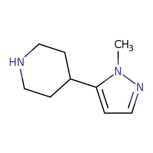 4-(1-methyl-1H-pyrazol-5-yl)piperidine