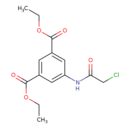 1,3-diethyl 5-(2-chloroacetamido)benzene-1,3-dicarboxylate