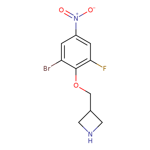 3-(2-Bromo-6-fluoro-4-nitro-phenoxymethyl)-azetidine