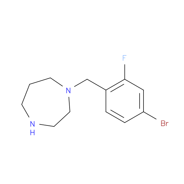 1-(4-BROMO-2-FLUOROBENZYL)-1,4-DIAZEPANE