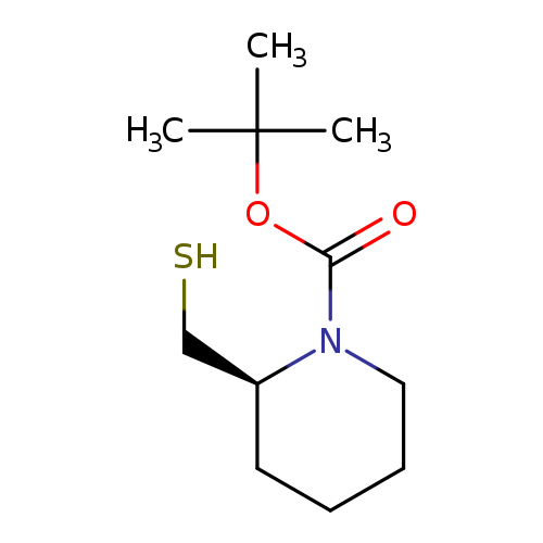 tert-butyl (2S)-2-(sulfanylmethyl)piperidine-1-carboxylate