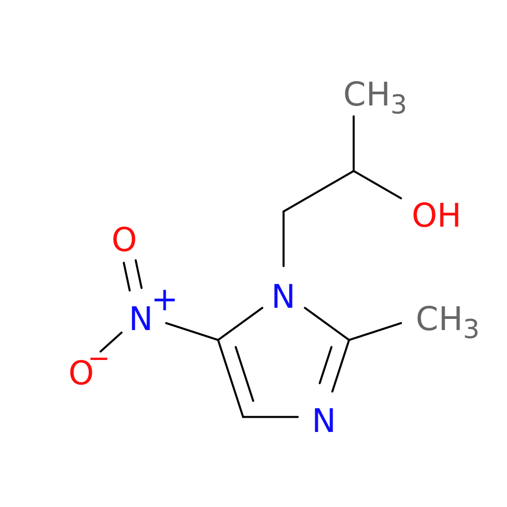 1-(2-Methyl-5-nitroimidazol-1-yl)-2-propanol