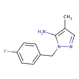 1-(4-Fluorobenzyl)-4-methyl-1h-pyrazol-5-amine