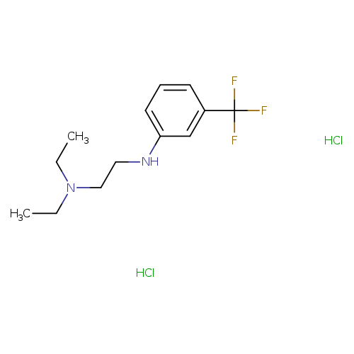 Diethyl(2-([3-(trifluoromethyl)phenyl]amino)ethyl)amine dihydrochloride