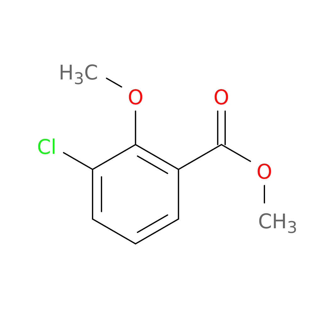 3-Chloro-2-methoxybenzoic acid methyl ester