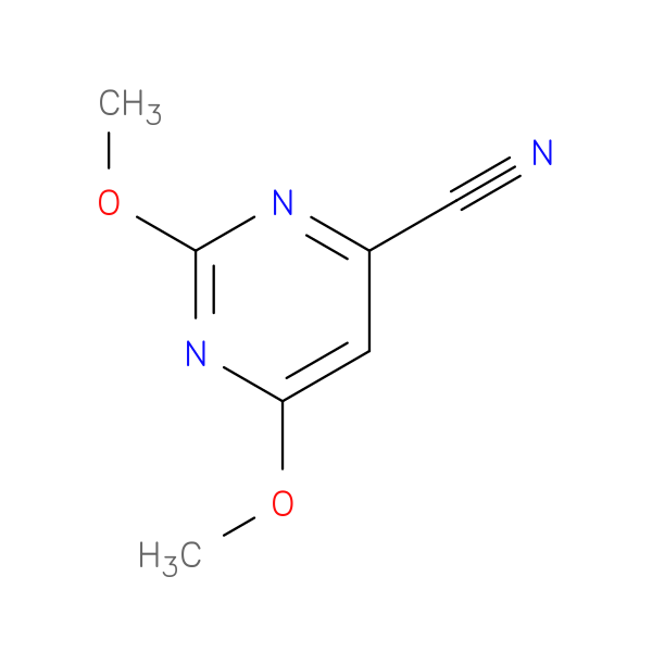 2,6-Dimethoxypyrimidine-4-carbonitrile