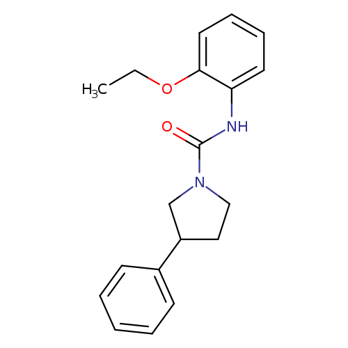 N-(2-ethoxyphenyl)-3-phenylpyrrolidine-1-carboxamide