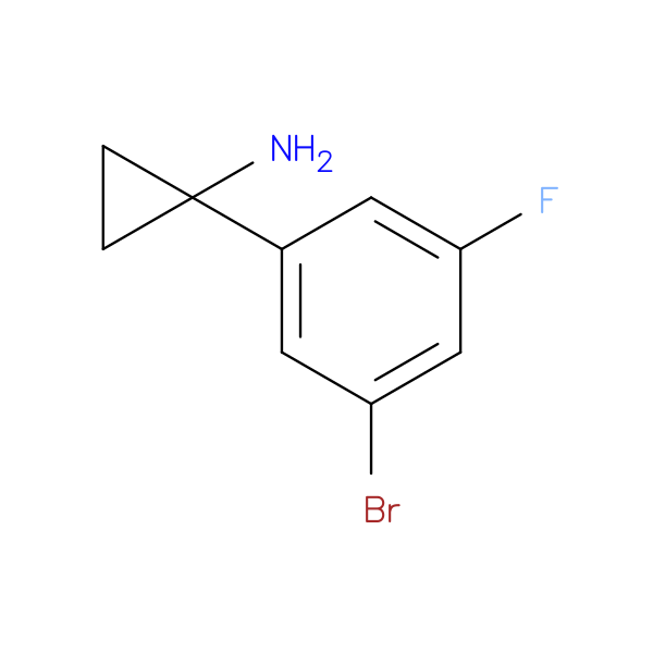 1-(3-Bromo-5-Fluorophenyl)Cyclopropan-1-Amine