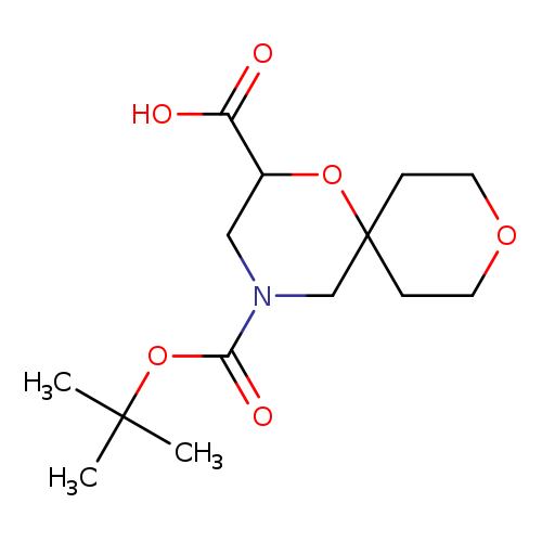 4-[(tert-butoxy)carbonyl]-1,9-dioxa-4-azaspiro[5.5]undecane-2-carboxylic acid