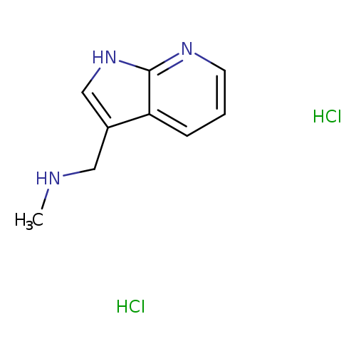 methyl({1H-pyrrolo[2,3-b]pyridin-3-yl}methyl)amine dihydrochloride