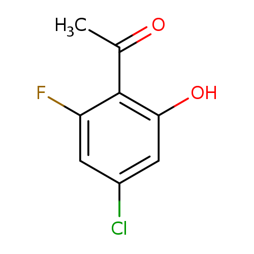 1-(4-Chloro-2-fluoro-6-hydroxyphenyl)ethanone