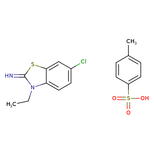 6-chloro-3-ethylbenzo[d]thiazol-2(3H)-imine 4-methylbenzenesulfonate