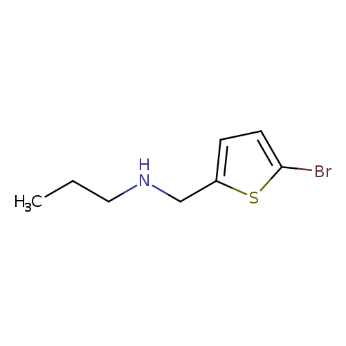 [(5-bromothiophen-2-yl)methyl](propyl)amine
