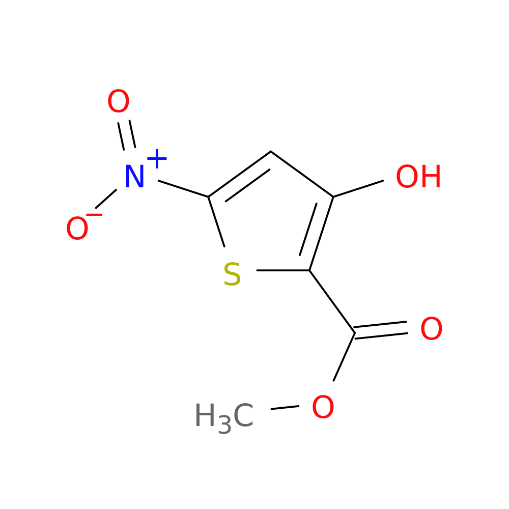 methyl 3-hydroxy-5-nitrothiophene-2-carboxylate