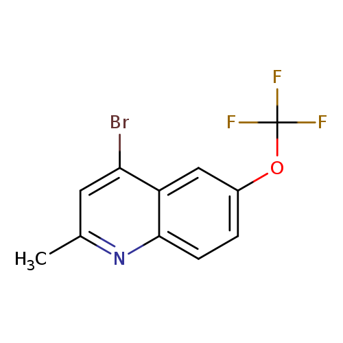 4-Bromo-2-methyl-6-trifluoromethoxyquinoline